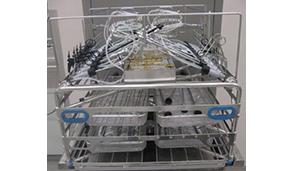 Three level manifold rack with removable MIS upper level