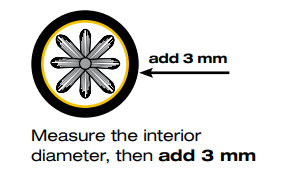 instrument cleaning brush diameter