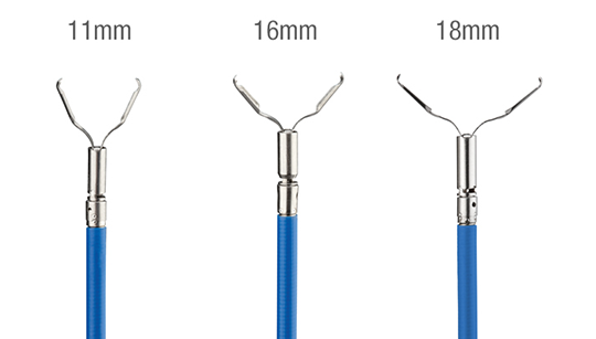 Assurance Clip size options.